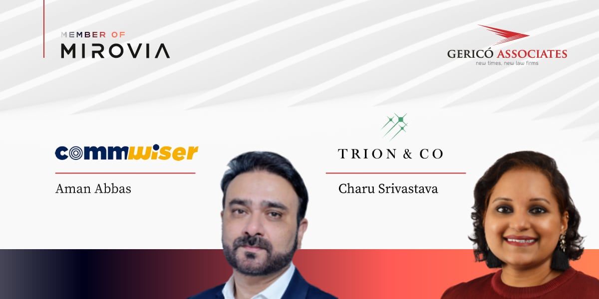 International network Mirovia incorporates Commwiser and TriOn & Co, consulting firms from India and Singapore 1 International network Mirovia incorporates Commwiser and TriOn & Co, consulting firms from India and Singapore 1